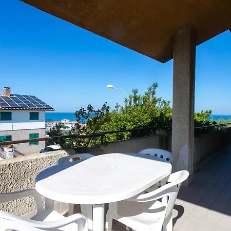 Marcelli, Quadrilocale Con Terrazzo Vista Mare - M117 * Marcelli